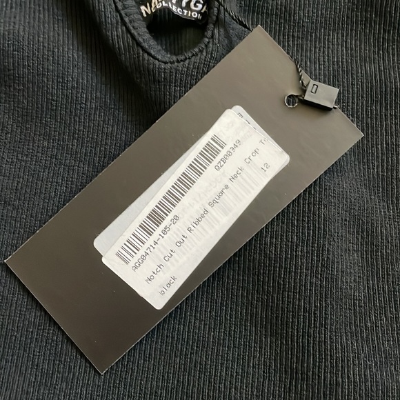 Nasty gal square neck crop top NWT size 8 - Picture 4 of 5